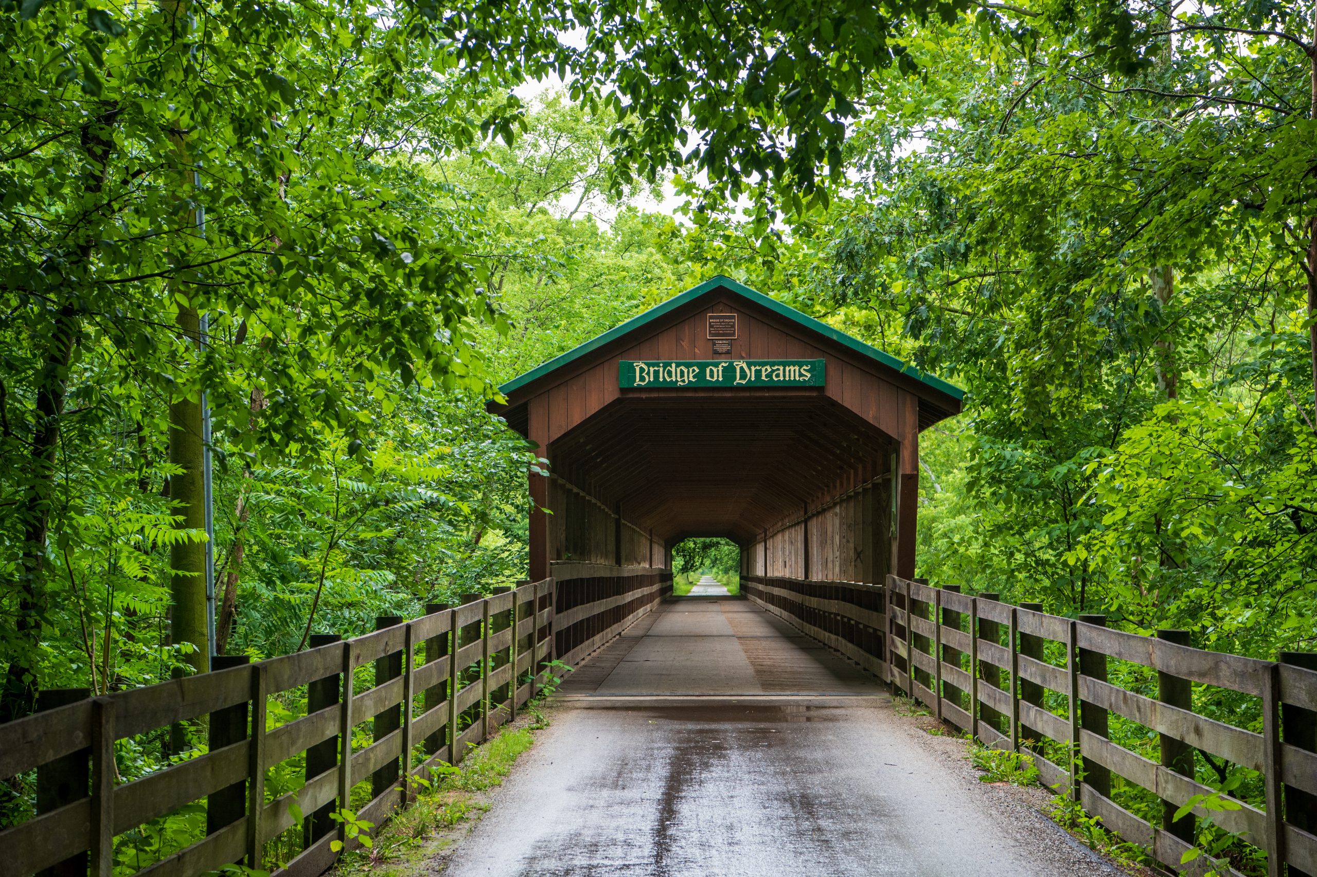 Bridge of Dreams in Brinkhaven Ohio, Just East of Danville Ohio