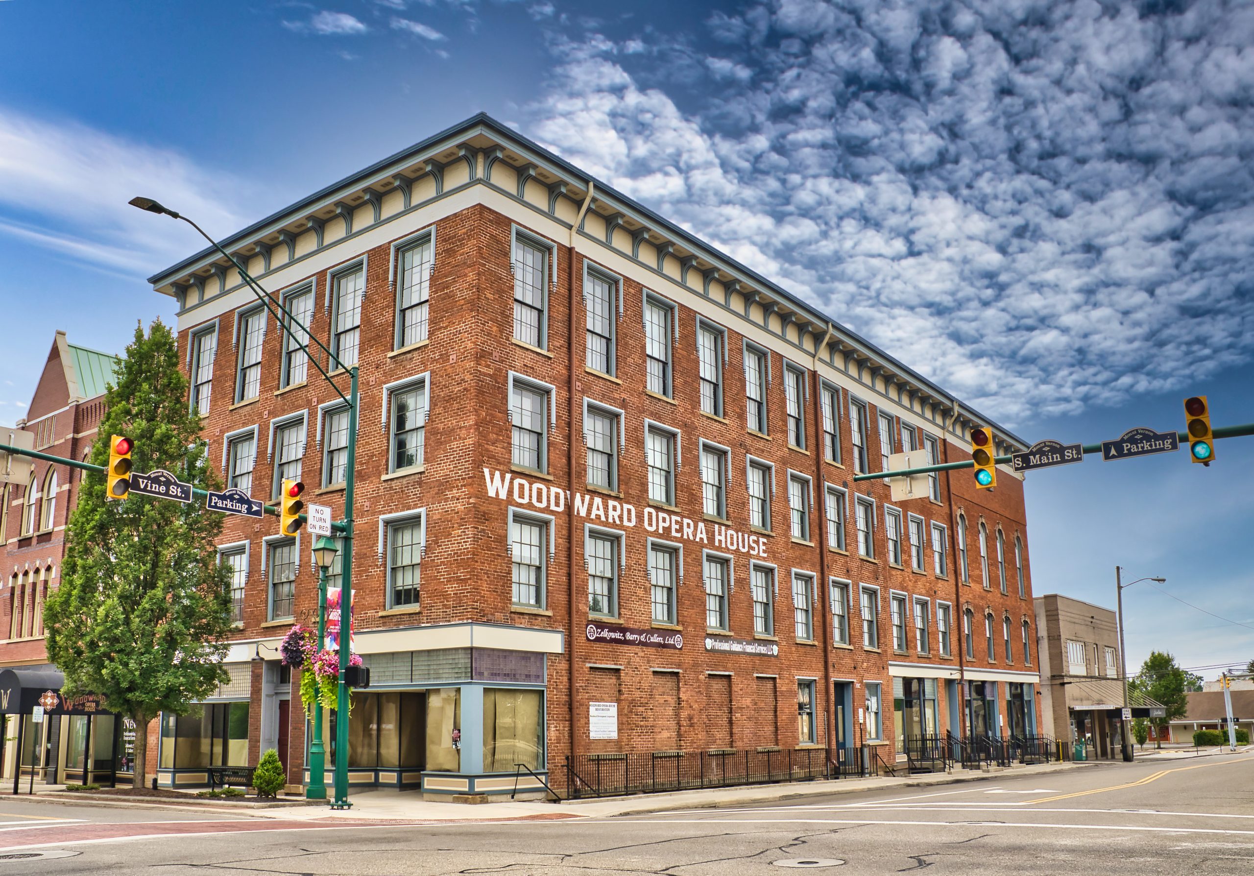 Woodward Opera House in Mount Vernon, Ohio